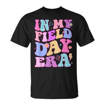 In My Field Day Era Fun Day Teacher Student Groovy T-Shirt - Monsterry UK