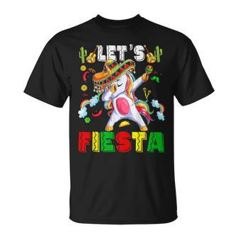 Lets Fiesta- Cinco De Mayo Mexican Kid Girl T-Shirt - Monsterry AU