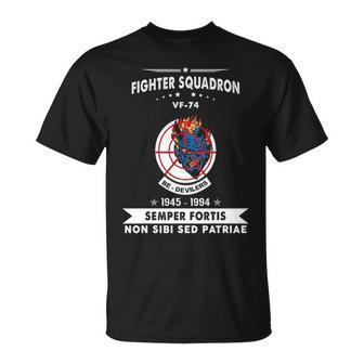 Fighter Squadron 74 Vf T-Shirt | Mazezy