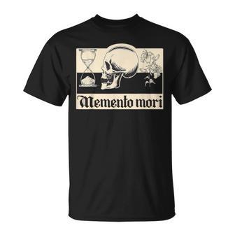 Filosofía Latina De Memento Mori Camiseta unisex - Regaloses