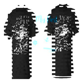My First Cruise 2024 Cruise Ship Matching Family Vacation T-Shirt | Mazezy