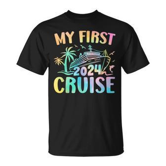 My First Cruise 2024 Vacation Matching Family Cruise Ship T-Shirt - Thegiftio UK