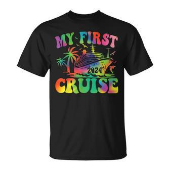 My First Cruise 2024 Vacation Matching Family Cruise Trip T-Shirt - Thegiftio UK