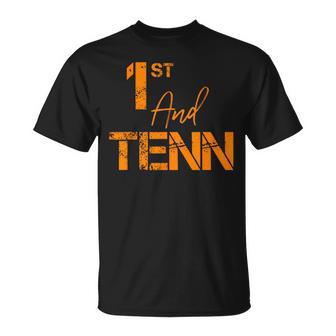 First And Ten Tennessee State Orange Football Fan T-Shirt - Monsterry AU