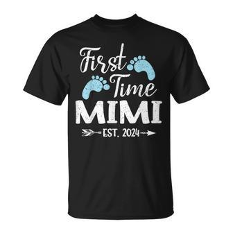 First Time Mimi Est 2024 T-Shirt - Monsterry DE