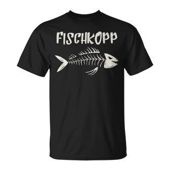 Fischkopp I Flat German Slogan T-Shirt - Seseable