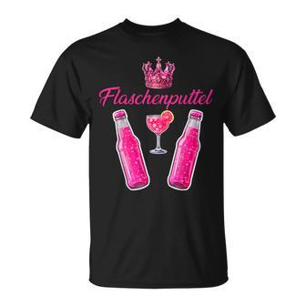 Flaschenputtel Party Junggesellenabschied Saufen  T-Shirt - Seseable