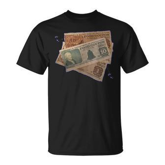 Food Stamp Gangster Foodstamps Graffiti 90S T-Shirt - Monsterry CA
