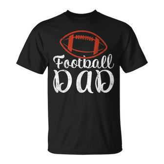 Football Sports Lover Football Dad Father's Day T-Shirt - Monsterry