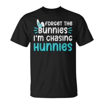 Forget The Bunnies I'm Chasing Hunnies Toddler Easter T-Shirt - Monsterry AU