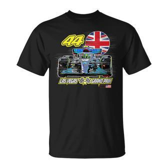Formula Racing Car Las Vegas Circuit Race 44Hamilton Fan T-Shirt - Thegiftio UK
