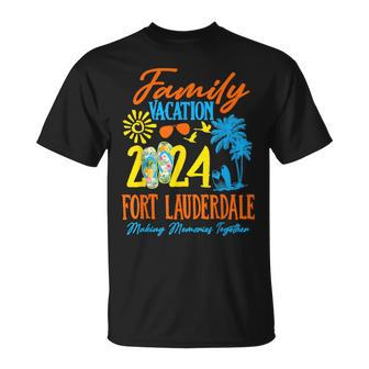Fort Lauderdale Florida Vacation 2024 Matching Family Group T-Shirt - Monsterry AU