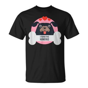 I Found This Humerus Dog Women T-Shirt - Monsterry AU