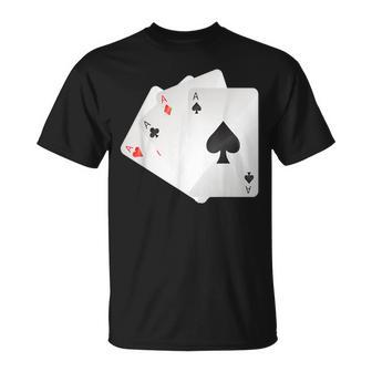 Four Aces T-Shirt - Monsterry UK