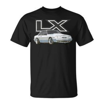 Fox Body 50-Liter V8 Lx Classic Coupe T-Shirt - Monsterry AU