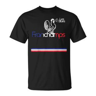 France Jersey Soccer French Kit Allez Les Blues T-Shirt - Monsterry DE