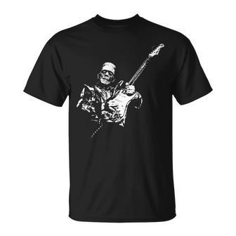 Frankenstein Guitar Player T-Shirt - Thegiftio UK