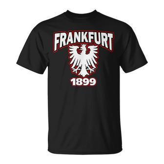 Frankfurt Hessen 1899 Eagle Ultras Black S T-Shirt - Seseable