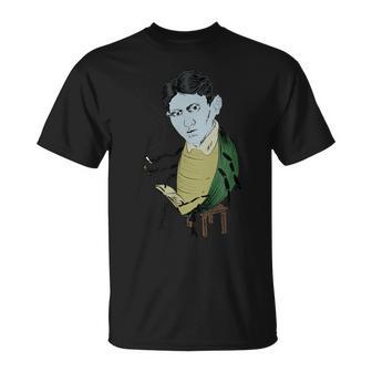 Franz Kafka Vermin Transformation Literature T-Shirt - Seseable