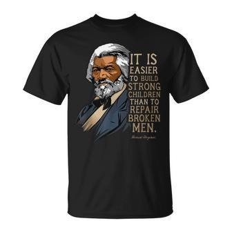 Frederick Douglass Quote For Black History Month T-Shirt | Mazezy