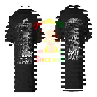 Free-Ish Since 1865 Junenth For Loc'd Hair T-Shirt - Thegiftio UK