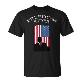 Freedom Rider America T-Shirt - Monsterry