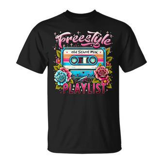 Freestyle Playlist Old School Mix Best Throwback Concert T-Shirt - Seseable