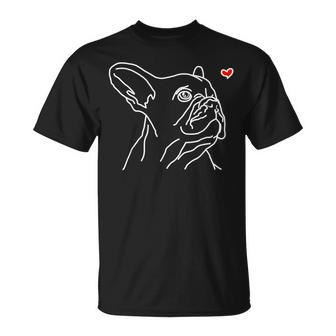 French Bulldog Love Frenchie Dog Mom Girls T-Shirt - Thegiftio UK