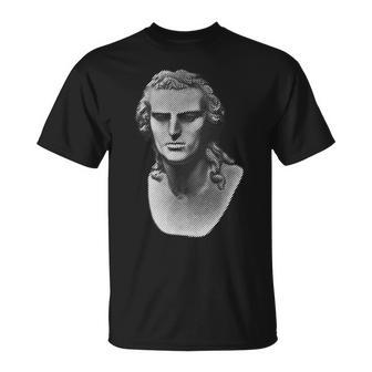 Friedrich Schiller Portrait T-Shirt - Seseable