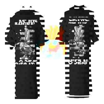 Basic Frites Gym Musculation Amoureux Des Frits Humours T-Shirt - Cadeauxyz