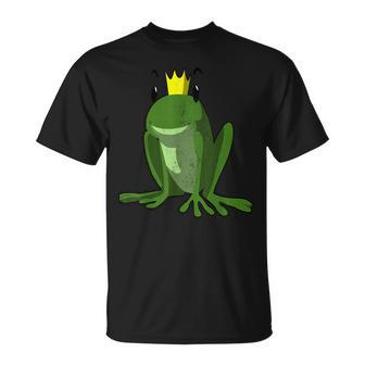Frog Prince King Vintage T-Shirt - Monsterry