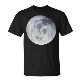 Full Moon Moon Phases Astrology T-Shirt - Monsterry