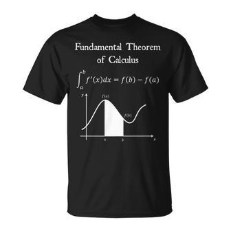 Fundamental Theorem Of Calculus Math Teacher Nerdy T-Shirt - Monsterry UK
