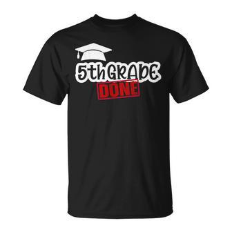 5Th Grade Done End Of Year Last Day Of School Youth T-Shirt - Seseable