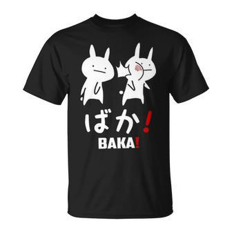 Anime Baka Rabbit Slap Japanese T-Shirt | Mazezy