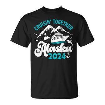 Anniversary Wedding Alaska Cruise 2024 Couple Vacation T-Shirt | Mazezy AU