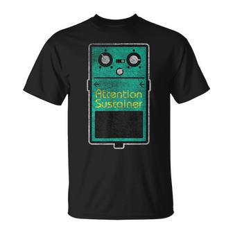 Attention Span Retainer Effect Pedal T-Shirt - Monsterry AU