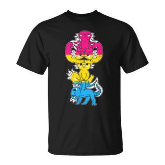 Axolotl Pansexual Lgbt-Q Gay Pride Women T-Shirt - Monsterry DE