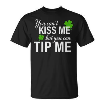 Bartender You Can't Kiss Me But You Can Tip Me T-Shirt | Mazezy