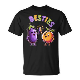 Besties Hilarious Naughty Adult Humor Joke Saying Gag T-Shirt - Monsterry