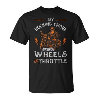 Biker Vintage Grandpa Motorcycle Grandad Father's Day T-Shirt - Monsterry AU