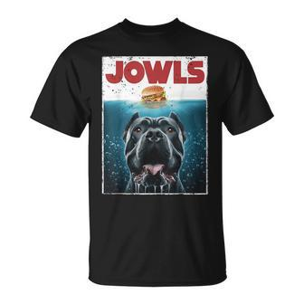 Cane Corso Jowls Top Drool Burger Dog Mom Dog Dad T-Shirt - Seseable