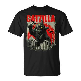 Cat Catzilla T-Shirt | Mazezy UK