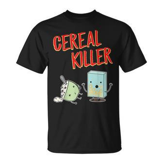 Cereal Killer Food Graphic Novelty T-Shirt - Monsterry
