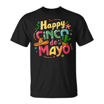 Cinco De Mayo Lets Fiesta Squad 5 De Mayo T-Shirt | Mazezy