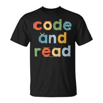 Code And Read Dyslexia Learning Disability Dyslexic T-Shirt - Monsterry DE