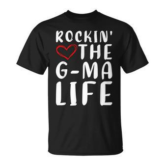Cool Gma Rockin' The G-Ma Life T-Shirt - Seseable
