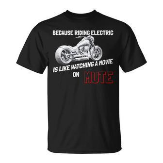 Cool Motorcycle Chopper Bike For Gas Power Enthusiast T-Shirt - Monsterry