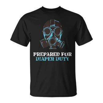 Cool New Dad Prepared For Diaper Duty For Father's Day T-Shirt - Thegiftio UK