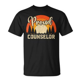 Counselor Superhero Vintage For Dad T-Shirt - Monsterry CA
